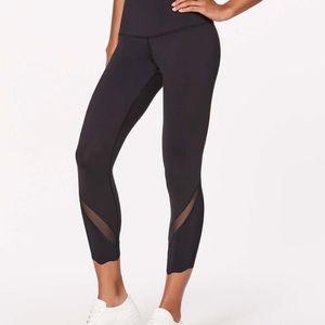 Lululemon Wunder Under High Rise Crop 23” - size 8